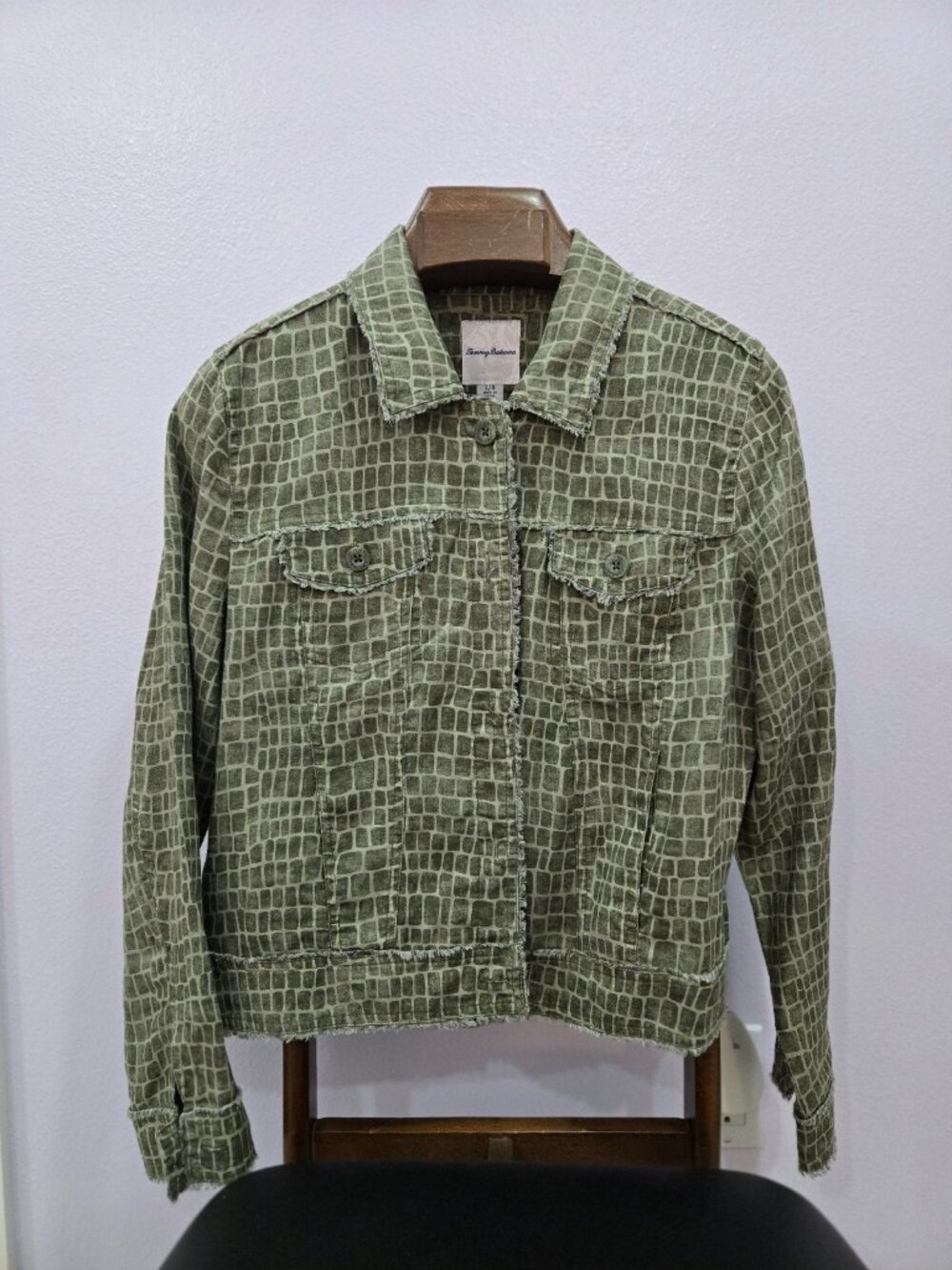 Tommy Bahama Linen Raw Edge Jacket